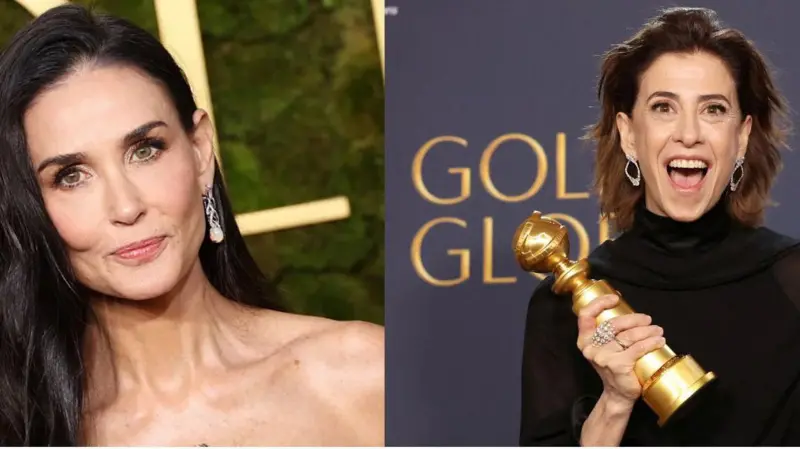 Surpresas em melhor atriz para Fernanda Torres e Demi Moore sacodem ...